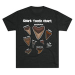 Shark Tooth Chart - Tri-Blend