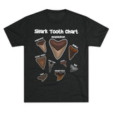 Shark Tooth Chart - Tri-Blend