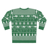 The Shark Tooth Ugly Sweater - Green