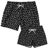 DAD & SON MATCHING SHARK TOOTH BATHING SUIT - FREE SHIPPING!