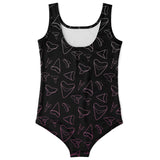 KID'S ONE PIECE SHARK TOOTH SWIMSUIT - FREE SHIPPING