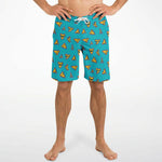 TOOTHY TIDES BOARD SHORTS - FREE SHIPPING