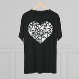 Shark Tooth Love - Tri-Blend