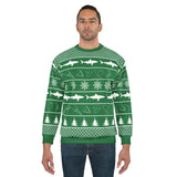 The Shark Tooth Ugly Sweater - Green