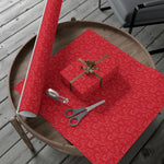 Shark Tooth Wrapping Paper - Red