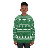 The Shark Tooth Ugly Sweater - Green