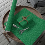 Shark Tooth Wrapping Paper - Green