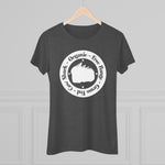 Grass Fed Shark - Women's Slim Fit - Tri-Blend