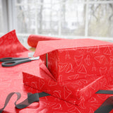 Shark Tooth Wrapping Paper - Red