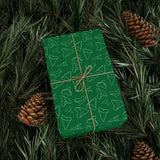 Copy of Copy of Shark Tooth Wrapping Paper - Green