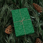 Shark Tooth Wrapping Paper - Green