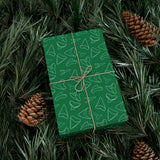 Shark Tooth Wrapping Paper - Green