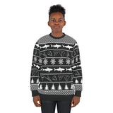 The Shark Tooth Ugly Sweater - Black