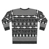 The Shark Tooth Ugly Sweater - Black