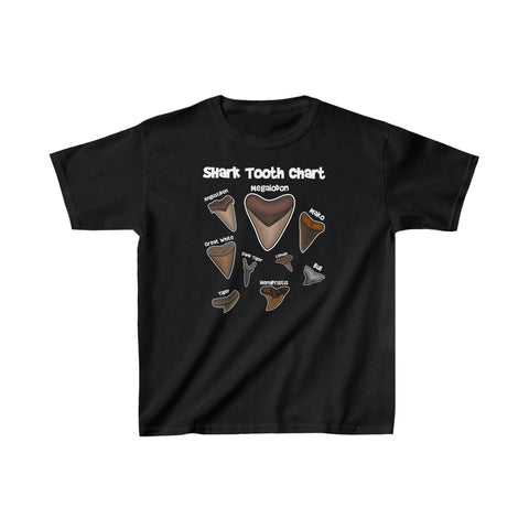 Shark Tooth Chart - Kid's