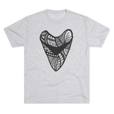 Tribal Megalodon - Tri-Blend