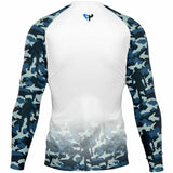 PREMIUM MEN'S CAMO SCUBA RASH GUARD - FREE SHIPPING