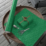 Shark Tooth Wrapping Paper - Green