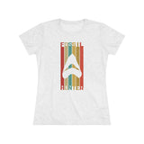 Fossil Hunter Megalodon - Women's Slim Fit - Tri-Blend