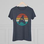 Retro Megalodon - Women's Slim Fit - Tri-Blend