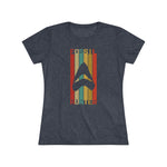 Fossil Hunter Megalodon - Women's Slim Fit - Tri-Blend