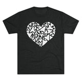 Shark Tooth Love - Tri-Blend