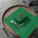 Shark Tooth Wrapping Paper - Green