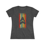 Fossil Hunter Megalodon - Women's Slim Fit - Tri-Blend