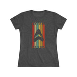 Fossil Hunter Megalodon - Women's Slim Fit - Tri-Blend