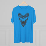 The Megalodon Shark - Tri-Blend