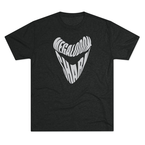 The Megalodon Shark - Tri-Blend