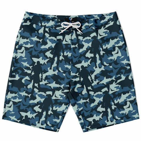 CAMO SCUBA BOARD SHORTS - FREE SHIPPING