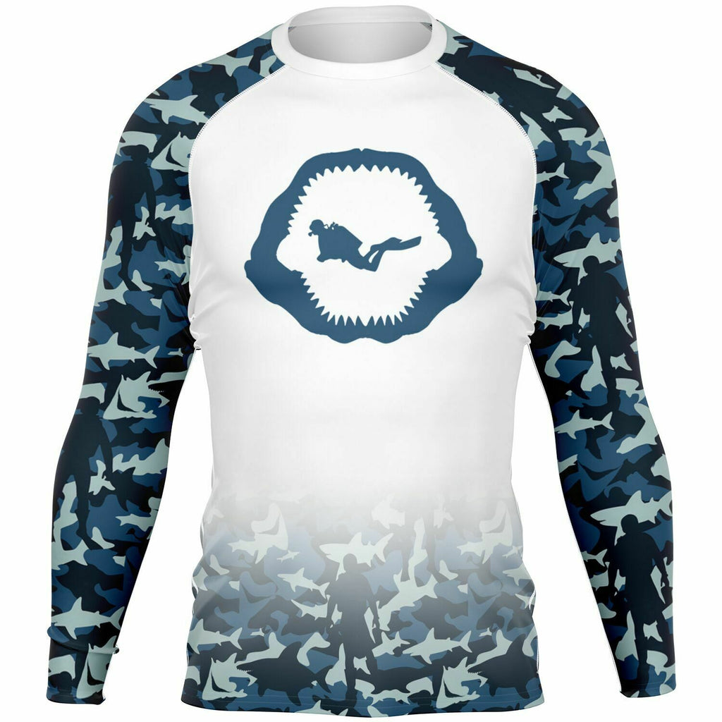PREMIUM MEN'S CAMO SCUBA RASH GUARD - FREE SHIPPING – Fossil Hog