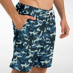 CAMO SCUBA BOARD SHORTS - FREE SHIPPING