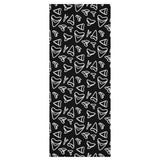 Shark Tooth Wrapping Paper - Black