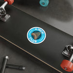 Megalodon 4 Inch Club Round Sticker
