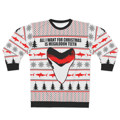 Megalodon Ugly Christmas Sweater