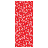Shark Tooth Wrapping Paper - Red