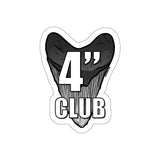Megalodon 4 Inch Club Sticker
