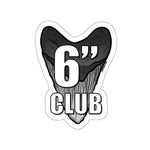 Megalodon 6 Inch Club Sticker