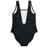 Women's Shark Tooth One Piece - FREE SHIPPING