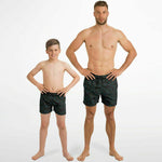 DAD & SON MATCHING SHARK TOOTH PATTERN SWIM SUIT - FREE SHIPPING!