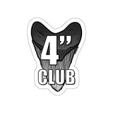 Megalodon 4 Inch Club Sticker