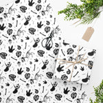 Fossil Wrapping Paper - White