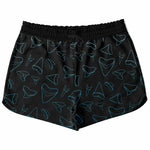 Women's Shark Tooth Shorts - FREE SHIPPING