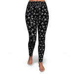 Shark Tooth Yoga Pants