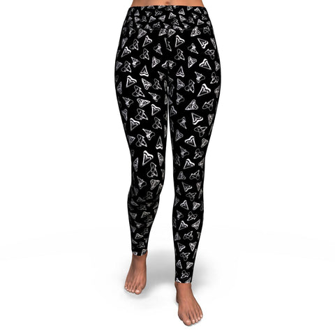 Shark Tooth Yoga Pants