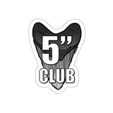 Megalodon 5 Inch Club Sticker