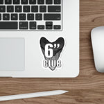 Megalodon 6 Inch Club Sticker