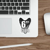 Megalodon 6 Inch Club Sticker